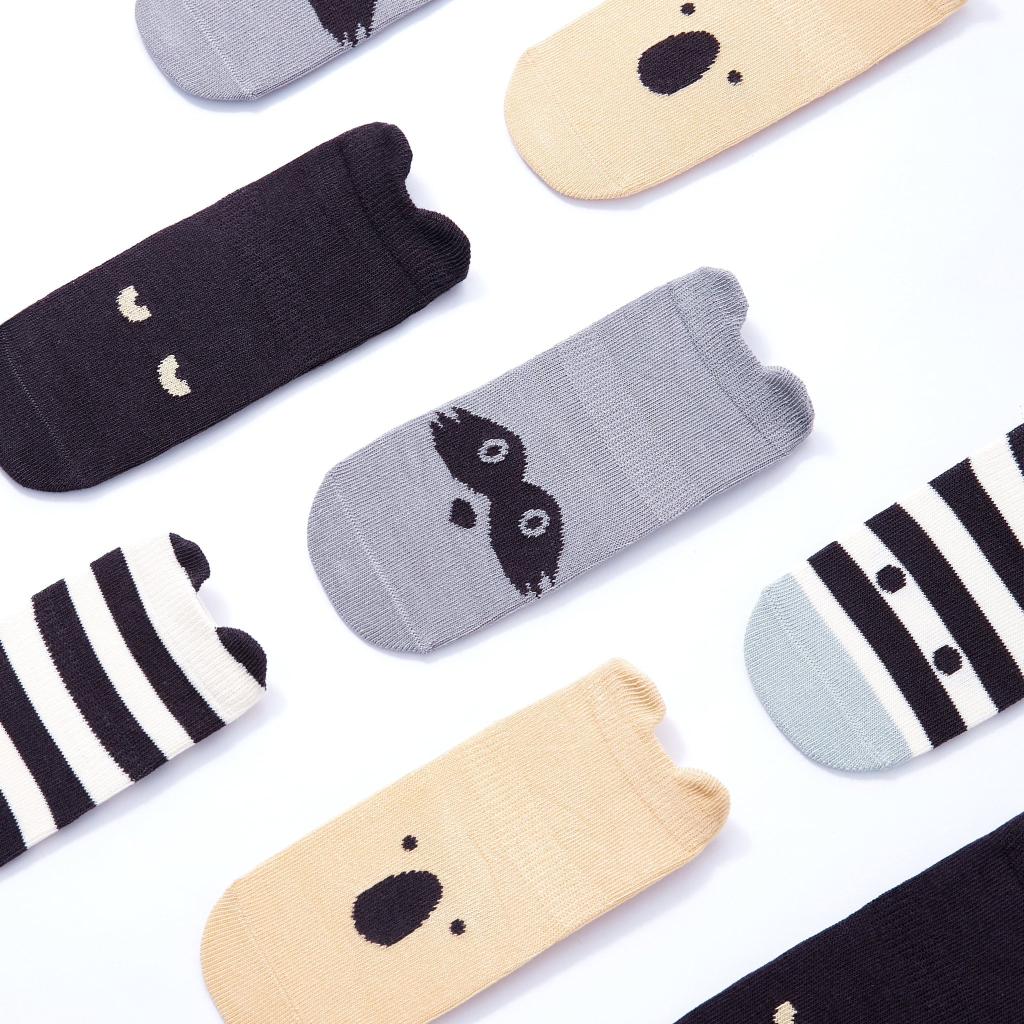 Into The Wild III Organic Baby & Toddler Non-Slip Socks (4 Pairs)