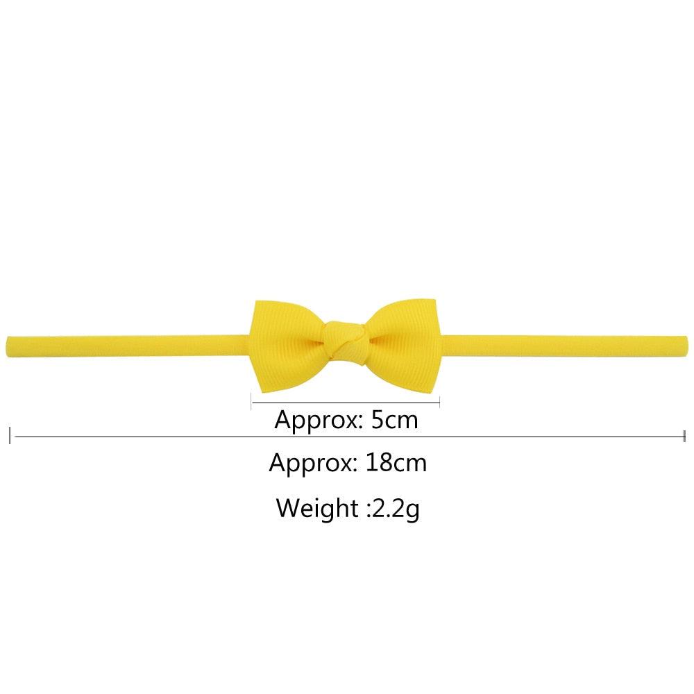 2Pcs Baby Girls Headband Infant Hair Accessories Cloth Tie Bows Headwear Tiara Gift Toddlers bandage Ribbon Newborn Headwrap Gorgeous Hair Accessories For Babies
