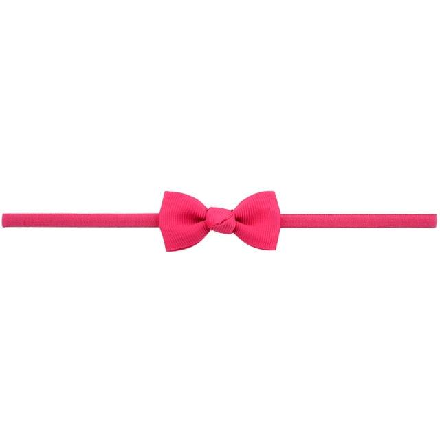 2Pcs Baby Girls Headband Infant Hair Accessories Cloth Tie Bows Headwear Tiara Gift Toddlers bandage Ribbon Newborn Headwrap Gorgeous Hair Accessories For Babies