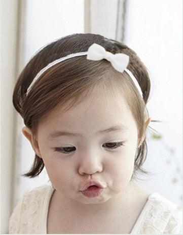 2Pcs Baby Girls Headband Infant Hair Accessories Cloth Tie Bows Headwear Tiara Gift Toddlers bandage Ribbon Newborn Headwrap Gorgeous Hair Accessories For Babies