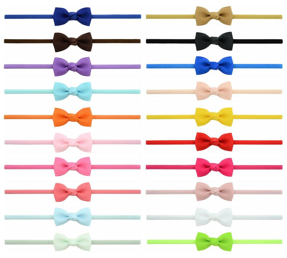 2Pcs Baby Girls Headband Infant Hair Accessories Cloth Tie Bows Headwear Tiara Gift Toddlers bandage Ribbon Newborn Headwrap Gorgeous Hair Accessories For Babies