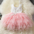 Luxury Toddler Girl Baby Fancy Clothing Dresses For 1 Year Birthday Christening Lace Girls Tulle  Infant Party Cake Smash Outfit Dress for Girls 1-6 Years