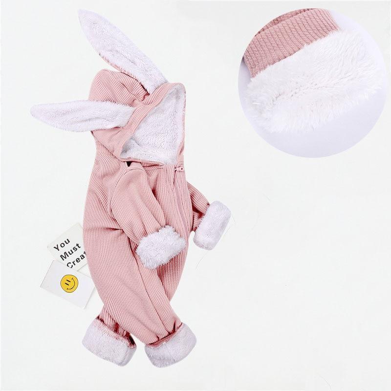 Baby Dinosaur and Rabbit Jumpsuit With Zipper Newborn Baby Clothes Crawling Clothes Baby Girls and Boys Kids Costume Jumpsuit