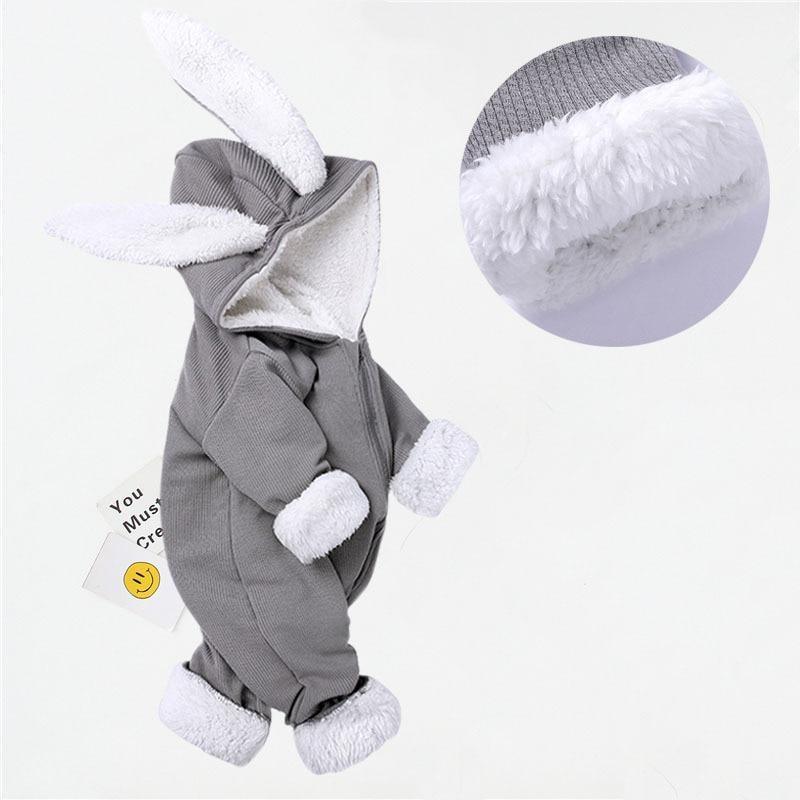 Baby Dinosaur and Rabbit Jumpsuit With Zipper Newborn Baby Clothes Crawling Clothes Baby Girls and Boys Kids Costume Jumpsuit