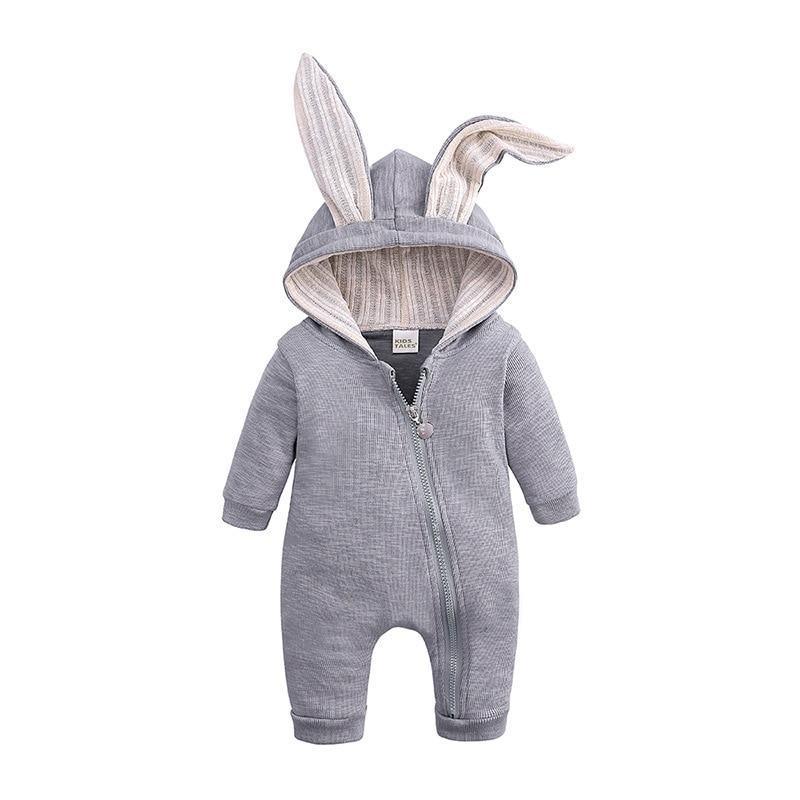Baby Dinosaur and Rabbit Jumpsuit With Zipper Newborn Baby Clothes Crawling Clothes Baby Girls and Boys Kids Costume Jumpsuit
