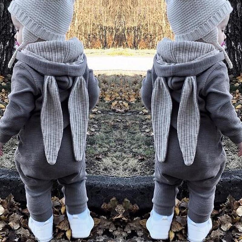 Baby Dinosaur and Rabbit Jumpsuit With Zipper Newborn Baby Clothes Crawling Clothes Baby Girls and Boys Kids Costume Jumpsuit