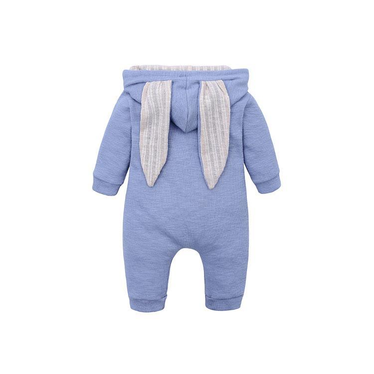Modern New Luxury Newborn Baby Clothes Bunny Baby Rompers Cotton Hoodie Rabit Romper For Baby