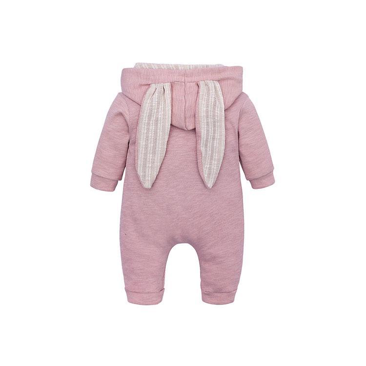 Modern New Luxury Newborn Baby Clothes Bunny Baby Rompers Cotton Hoodie Rabit Romper For Baby