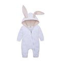 Modern New Luxury Newborn Baby Clothes Bunny Baby Rompers Cotton Hoodie Rabit Romper For Baby