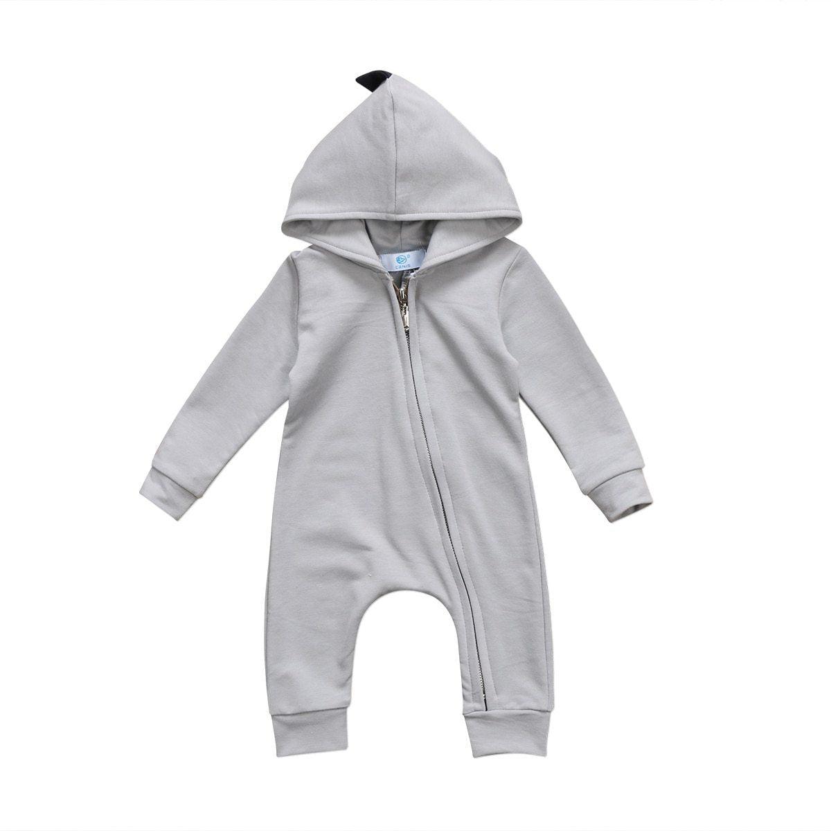 Baby Dinosaur and Rabbit Jumpsuit With Zipper Newborn Baby Clothes Crawling Clothes Baby Girls and Boys Kids Costume Jumpsuit