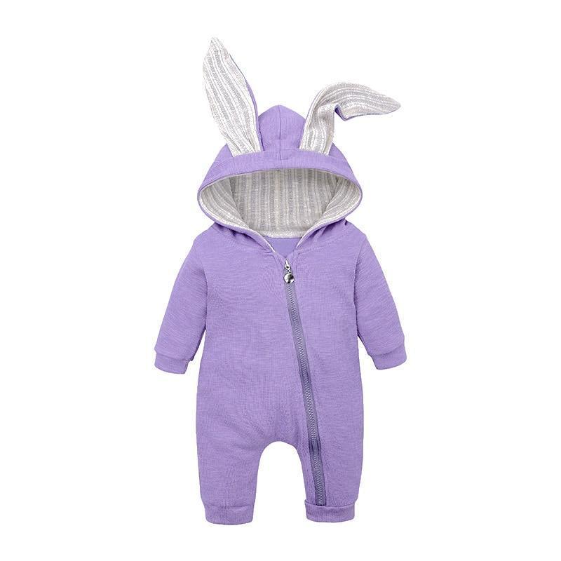 Baby Dinosaur and Rabbit Jumpsuit With Zipper Newborn Baby Clothes Crawling Clothes Baby Girls and Boys Kids Costume Jumpsuit