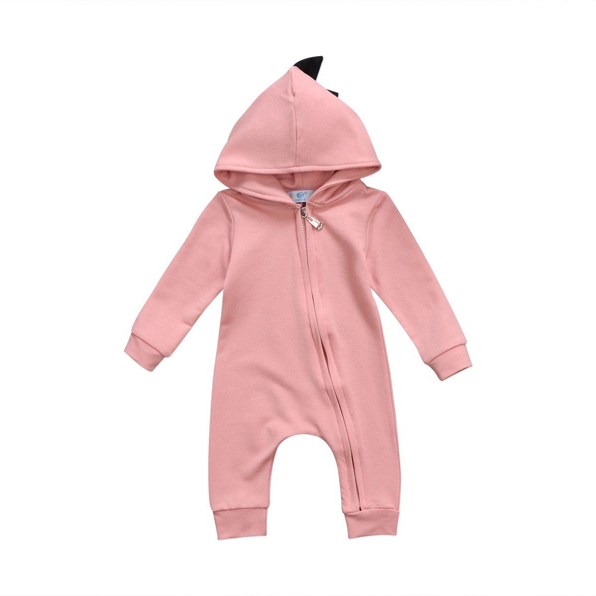 Baby Dinosaur and Rabbit Jumpsuit With Zipper Newborn Baby Clothes Crawling Clothes Baby Girls and Boys Kids Costume Jumpsuit