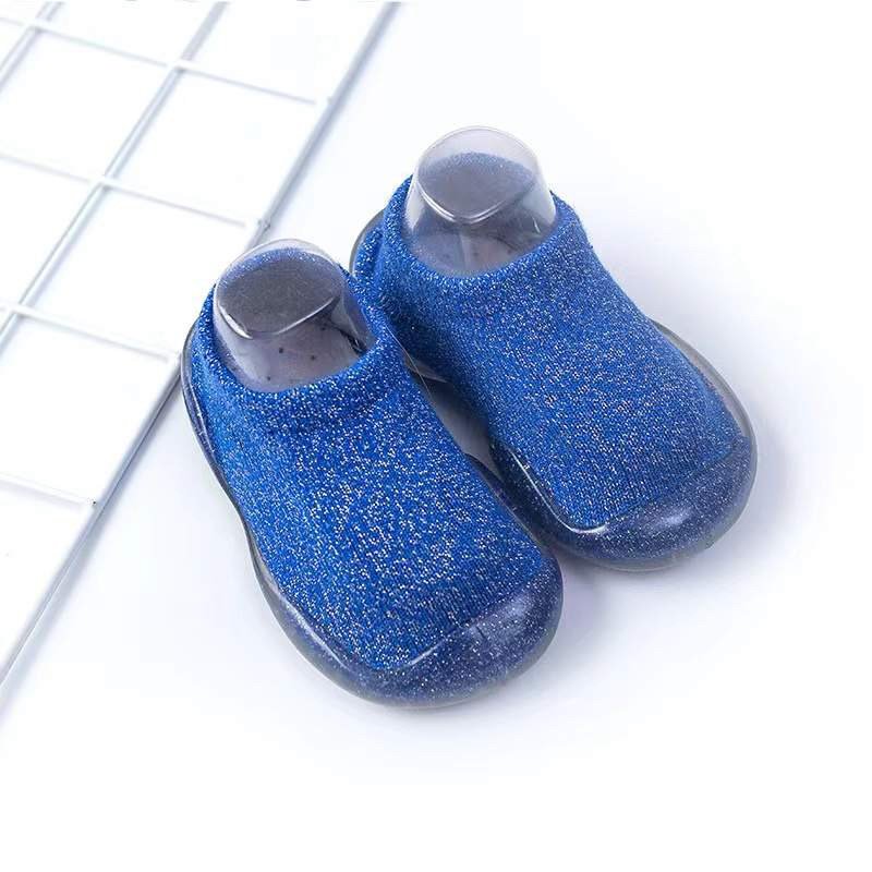 Organic Cotton Barefoot Sock Shoes for Baby & Toddlers – Clear Sole