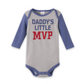 Daddy’s Little MVP Baby Bodysuit – Cotton Sports Outfit