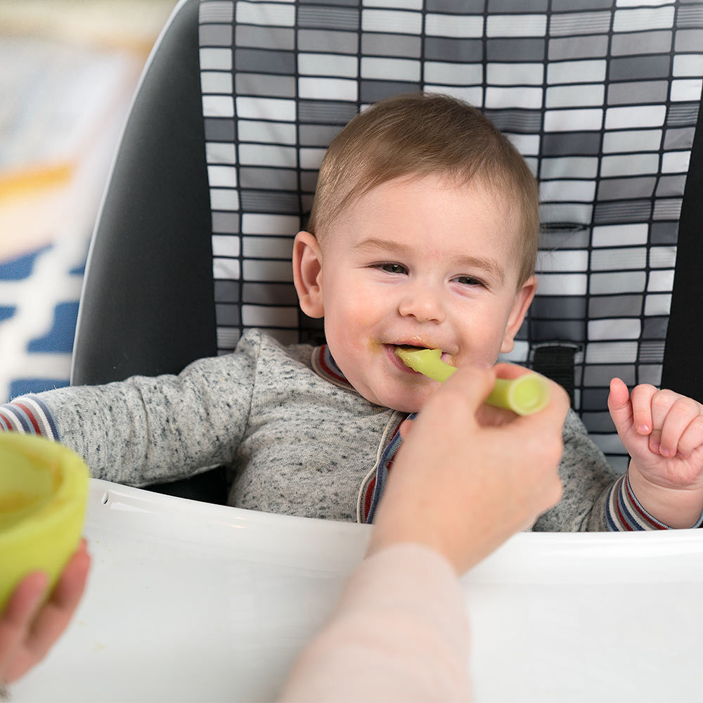 Olababy Feeding + Training Spoon Set for First Foods to Self-Feeding