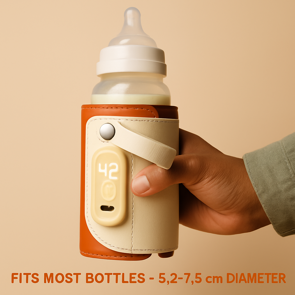 Baby Milk Warmer for Travel and On-The-Go Feeding