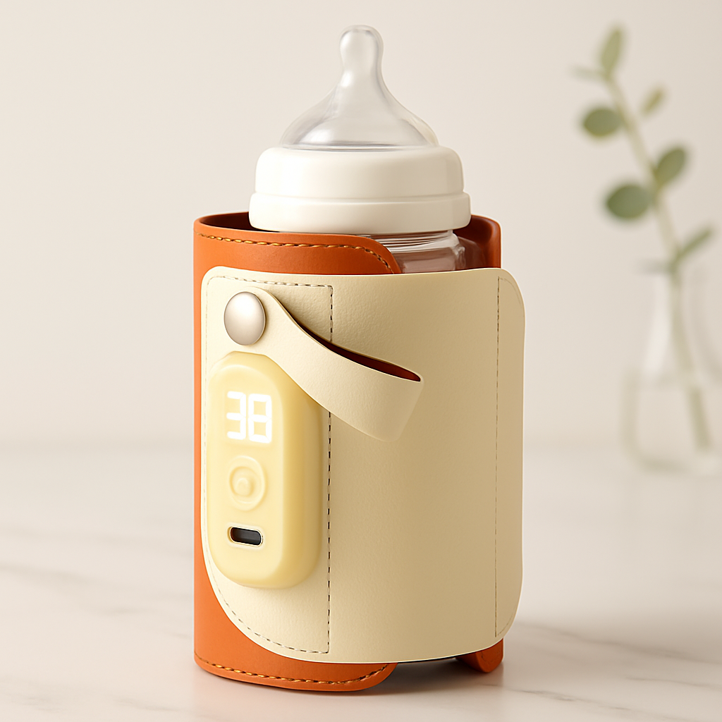 Baby Milk Warmer for Travel and On-The-Go Feeding